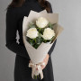 3 белые розы фото 2